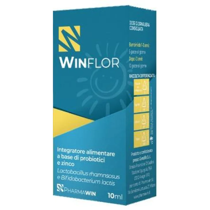 Winflor Integratore per il benessere intestinale 6 ml