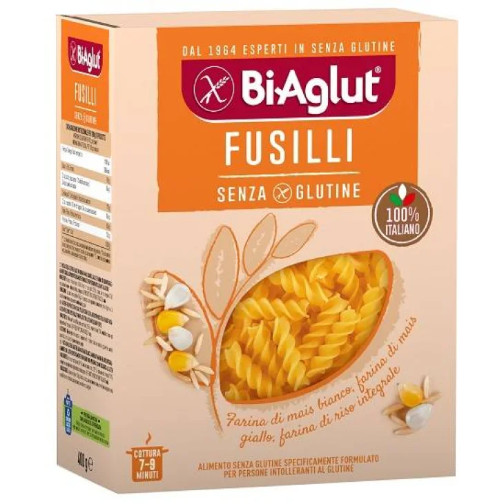 Biaglut Fusilli Pasta senza glutine 400 g