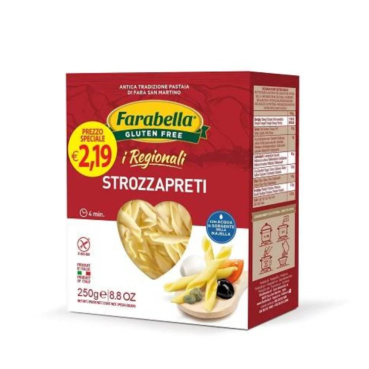 Farabella I Regionali Strozzapreti Pasta senza glutine 250 g