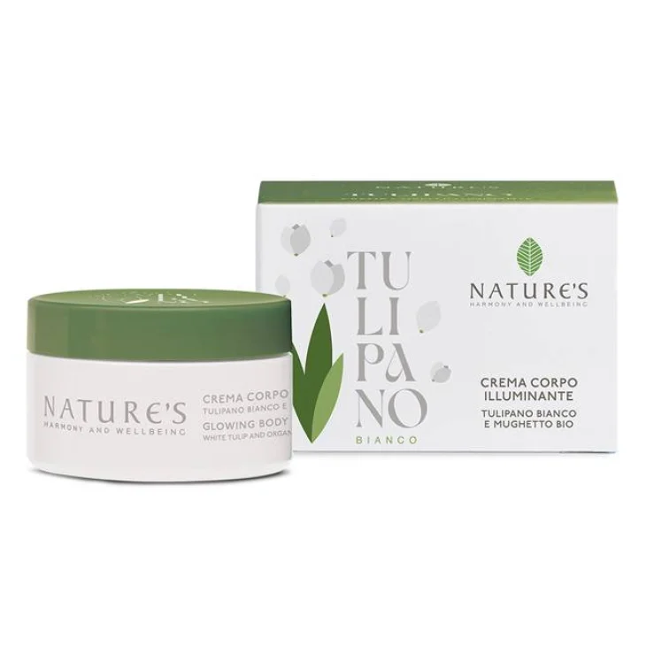 Nature's Tulipano Bianco Crema corpo illuminante 100 ml