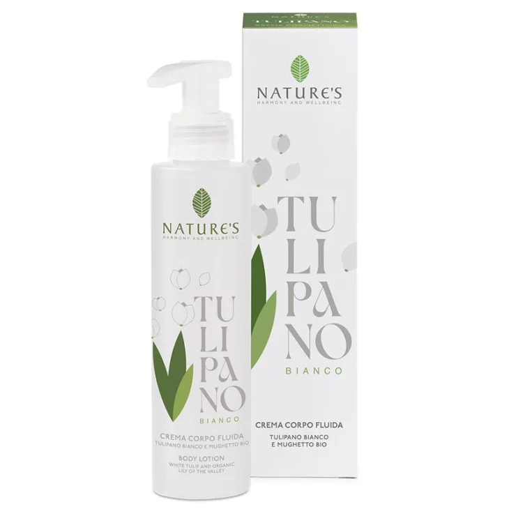 Nature's Tulipano Bianco Crema fluida per il corpo 150 ml