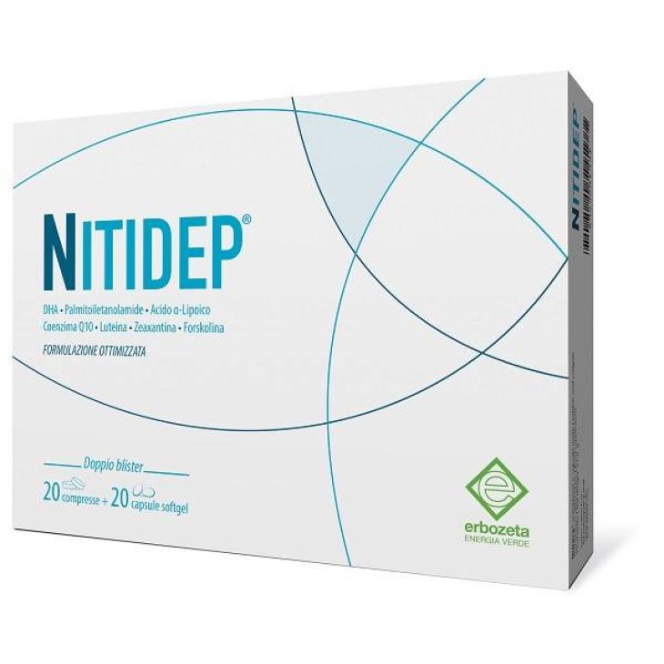Nitidep Integratore per il benessere della vista 20 compresse + 20 capsule softgel