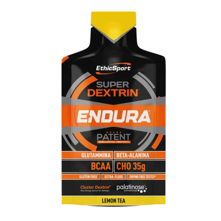 EthicSport Super Dextrin Endura Integratore Energizzante Gusto Lemon Tea 60 ml