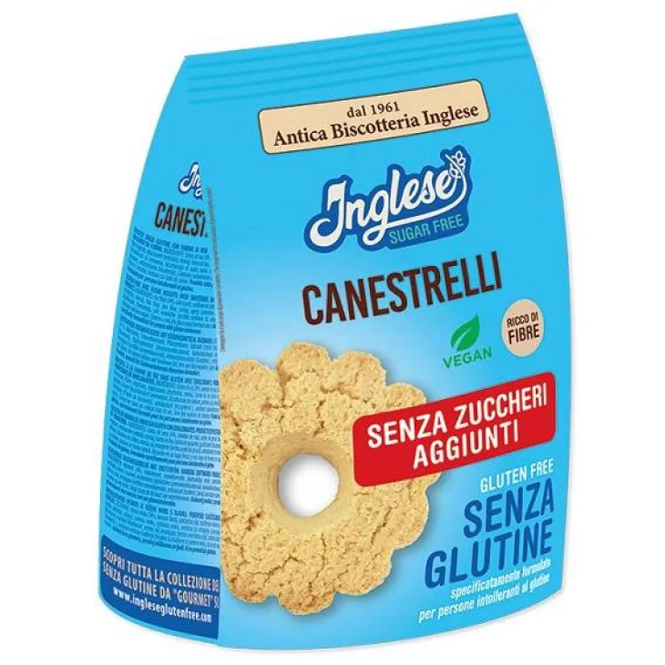 Inglese Canestrelli Biscotti senza glutine 200 g