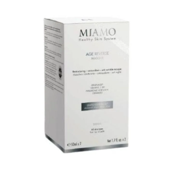 Miamo Age Reverse Masque Epigenetic Formula Set Maschera 50 ml + Refill