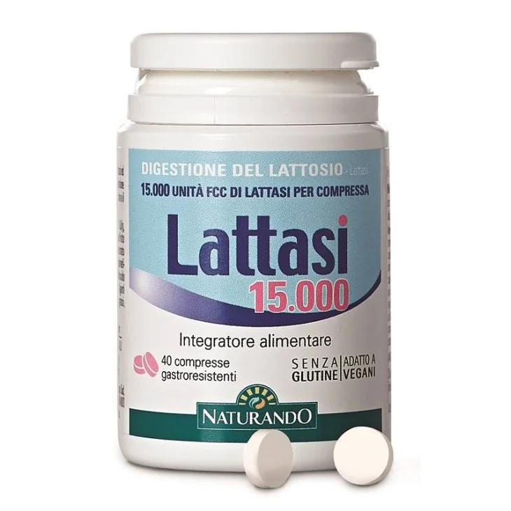 Lattasi 15.000 Integratore per il benessere intestinale 40 compresse