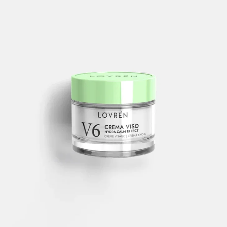 Lovren V6 Crema Viso Hydra-Calm Effect Crema Viso per Pelli Sensibili 30 ml