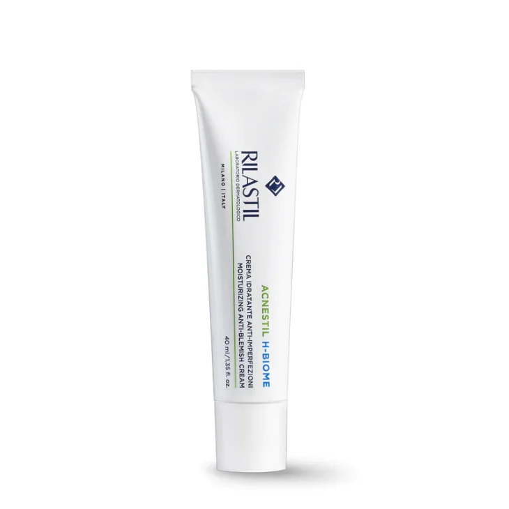 Rilastil Acnestil H-Biome Crema Viso Idratante Anti-Imperfezione 40 ml