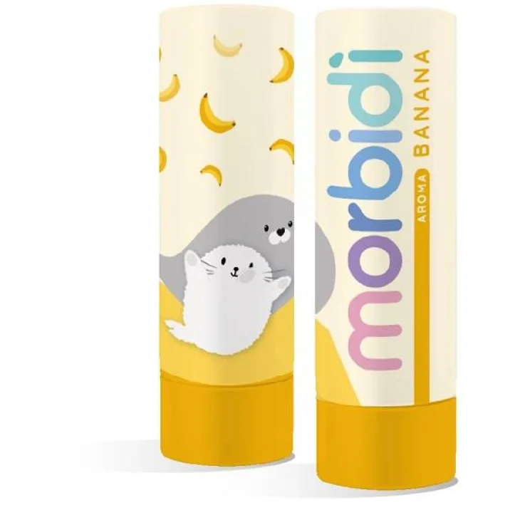 Morbidì Stick Labbra Idratante Aroma Banana 5,5 ml