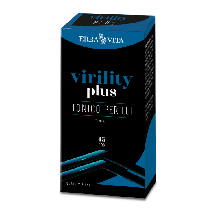Erba Vita Virility Plus Integratore Naturale per la Disfunzione Erettile 45 capsule