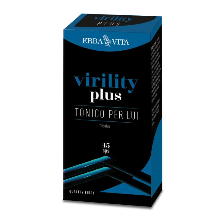 Erba Vita Virility Plus Integratore Naturale per la Disfunzione Erettile 45 capsule
