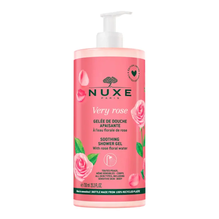 Nuxe Very Rose Gel Doccia Lenitivo 750 ml