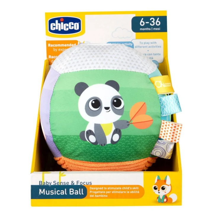 Chicco Palla Musicale Gioco per Bambini 6-36 m 1 palla