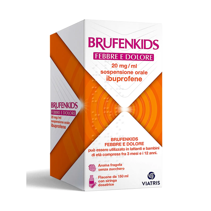 Brufen Kids Febbre e Dolore Sospensione Orale Ibuprofene 150 ml