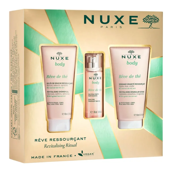 Nuxe Xmas Cofanetto Rêve de Thé Trattamenti Corpo Rigeneranti