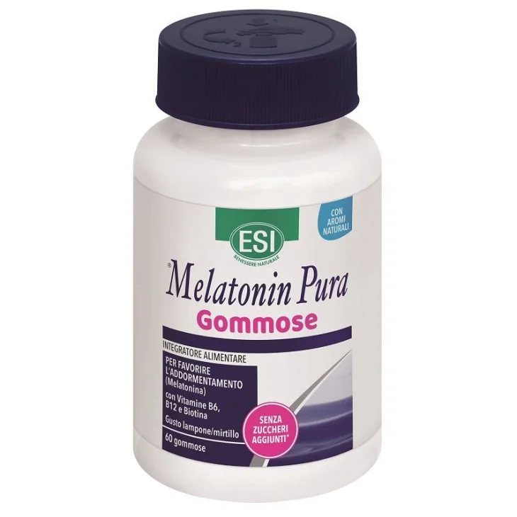 Esi Melatonin Integratore per il sonno 60 caramelle gommose