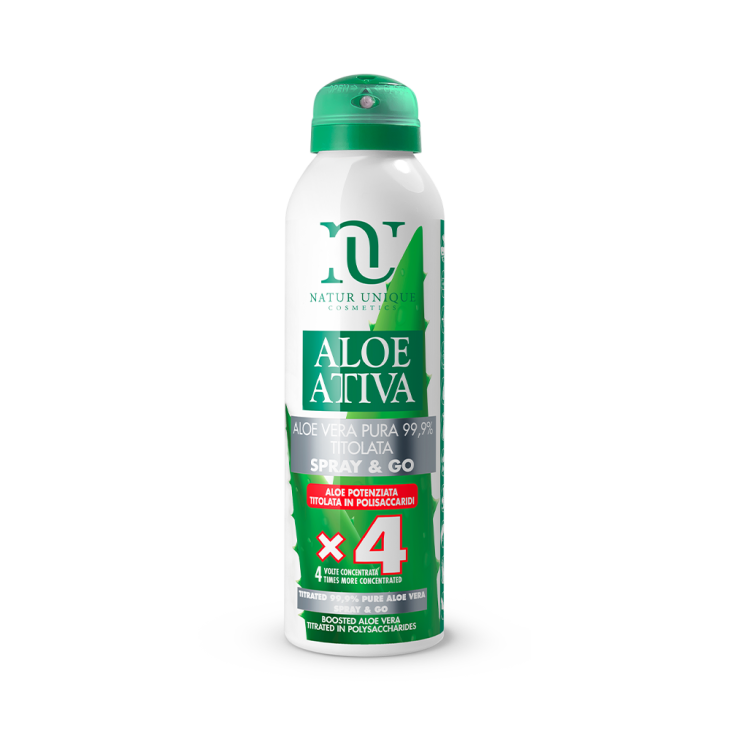 Nature's Spray&Go Aloe Vera Pura 99.9% Titolata Spray 150 ml