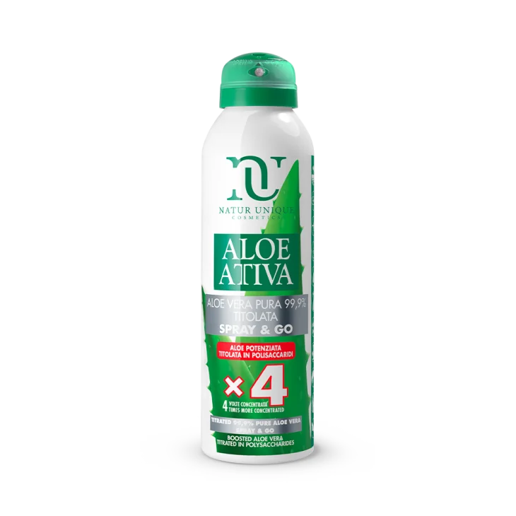 Nature's Spray&Go Aloe Vera Pura 99.9% Titolata Spray 150 ml