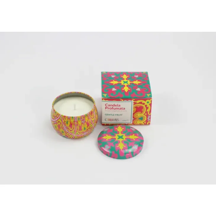 Colors Gentle Fruit Pompelmo Rosa Candela per atmosfera colorata e profumata 120 g