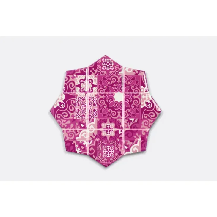 Colors Sottotutto Lady Lavander Piattino in ceramica a forma di stella