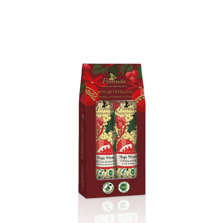 La Dispensa Florinda Mosaico Cofanetto Crema mani 30 ml +  Doccia Shampoo 30 ml