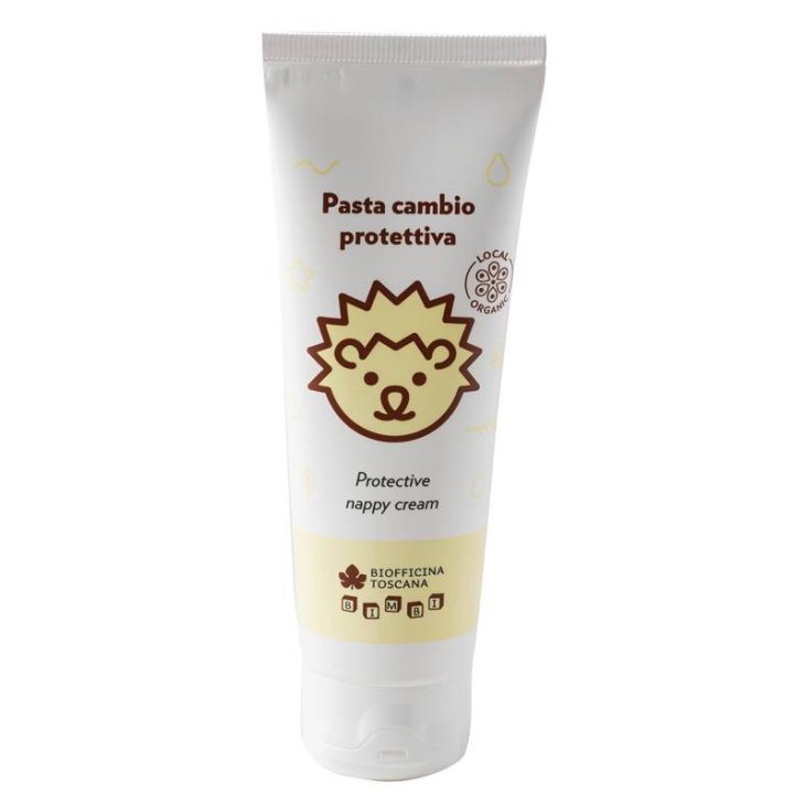 Biofficina Toscana Pasta Cambio Protettiva per il cambio del pannolino 75 ml