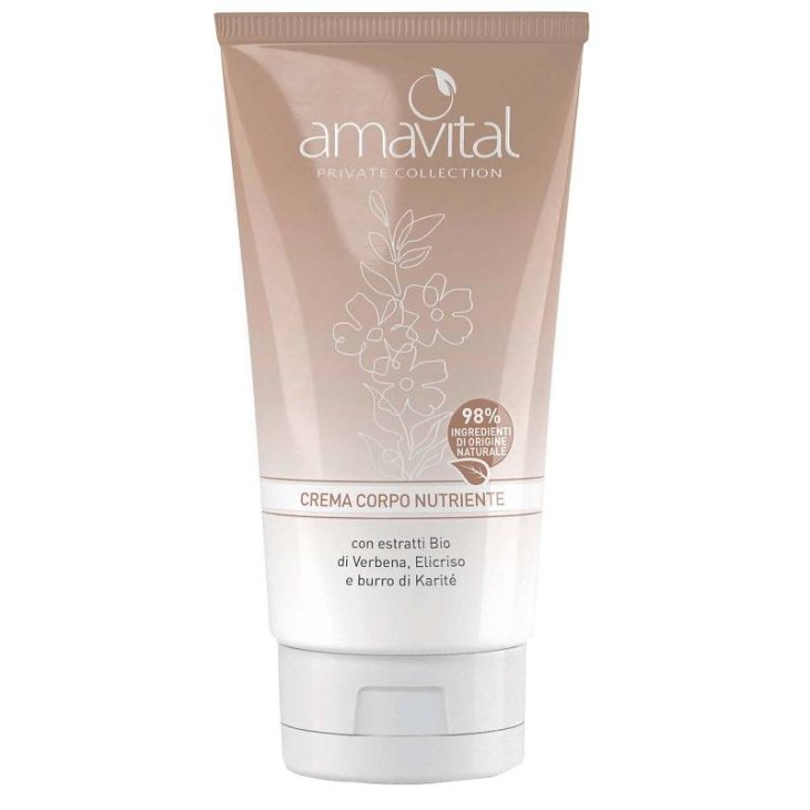 Amavital Verbena & Elicriso Crema nutriente per il corpo 150 ml