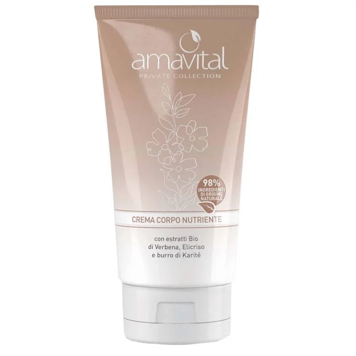 Amavital Verbena & Elicriso Crema nutriente per il corpo 150 ml