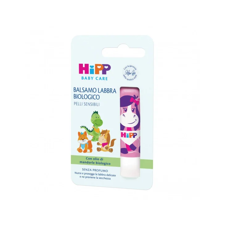 Hipp Baby Care Balsamo per le labbra Bio 4,8 g