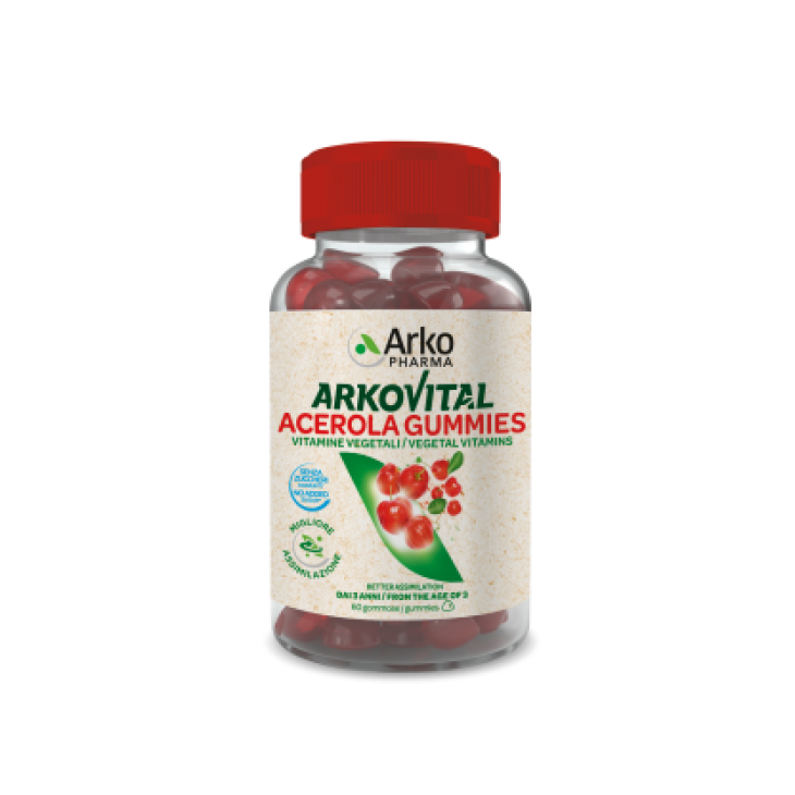 Arkopharma Arkovital Acerola Integratore di Vitamina C 60 gummies