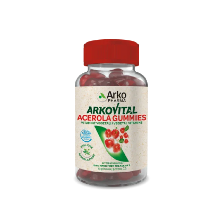 Arkopharma Arkovital Acerola Integratore di Vitamina C 60 gummies