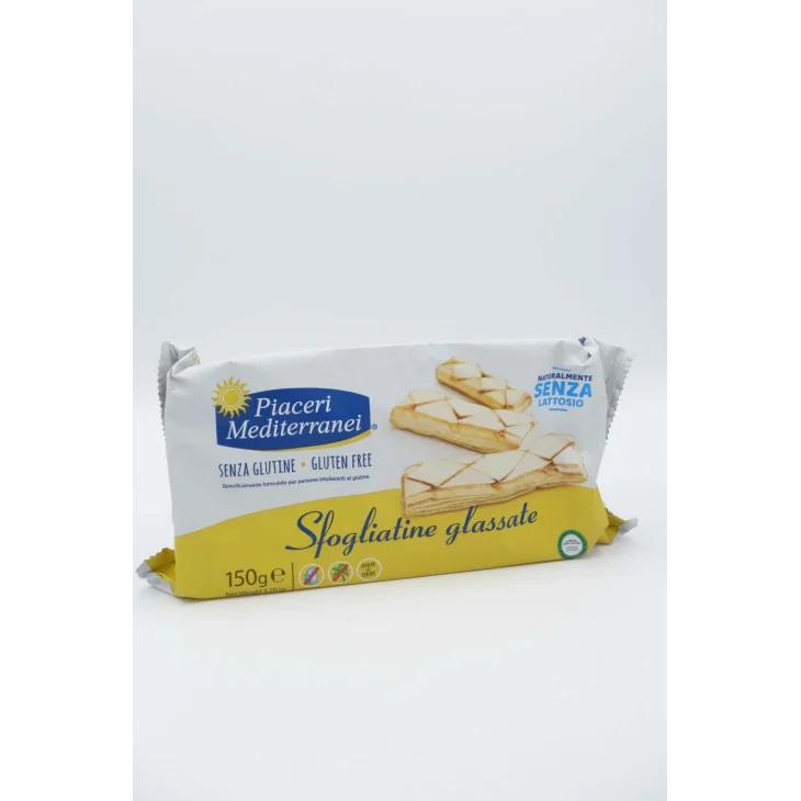 Piaceri Mediterranei Sfogliatine glassate senza glutine 150 g