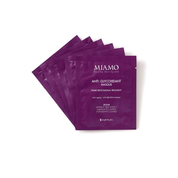 Miamo Anti Glycoxidant Masque Anti-Età Viso 6x10 ml