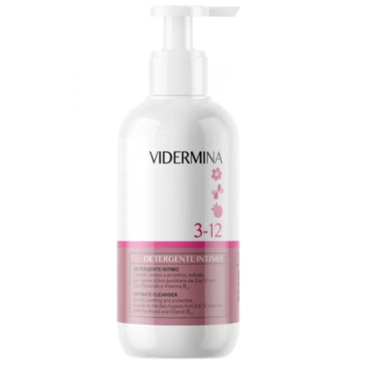 Vidermina Detergente intimo delicato per bambine dai 3 ai 12 anni 250 ml