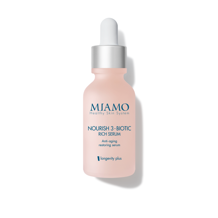 Miamo Longevity Plus Nourish 3-Biotic Rich Serum Siero Anti-Age Viso 30 ml