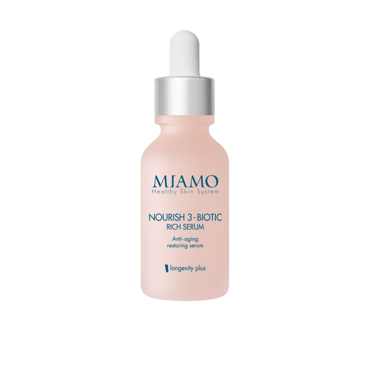 Miamo Longevity Plus Nourish 3-Biotic Rich Serum Siero Anti-Age Viso 30 ml