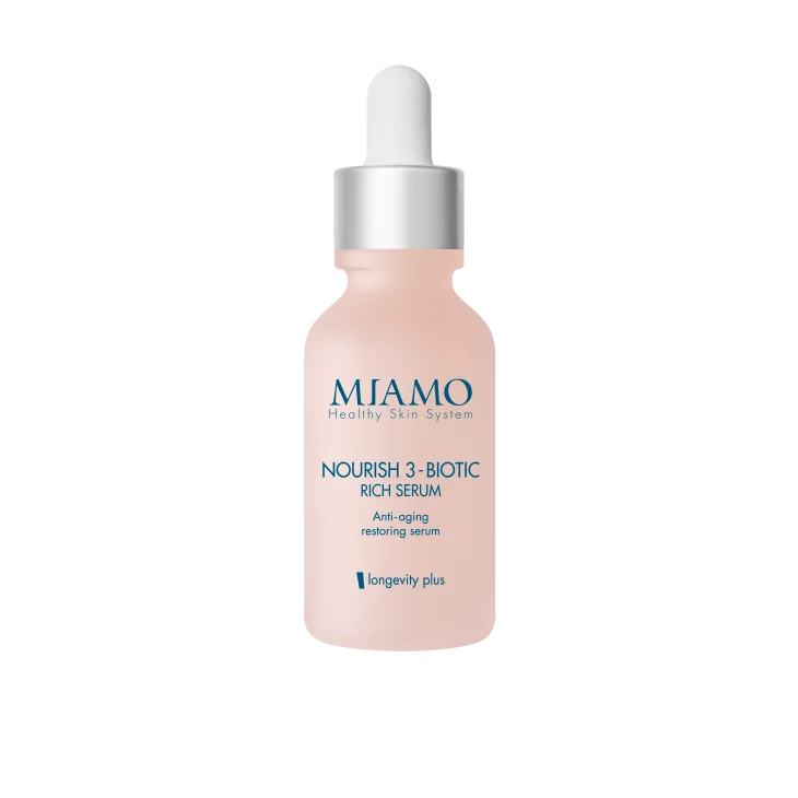 Miamo Longevity Plus Nourish 3-Biotic Rich Serum Siero Anti-Age Viso 30 ml