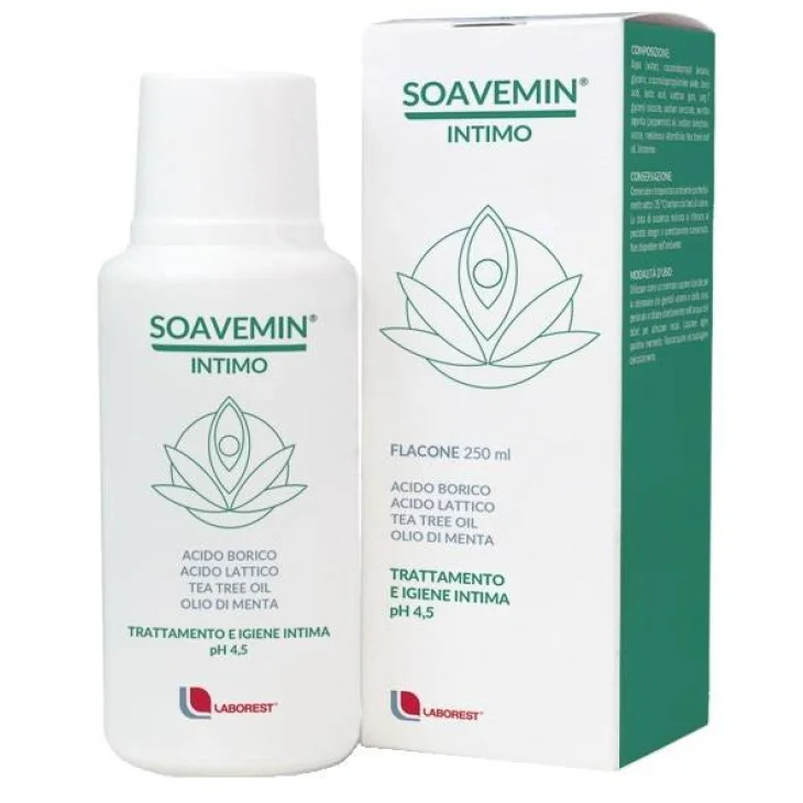 Uriach Soavemin Detergente intimo a base di Acido Borico 250 ml