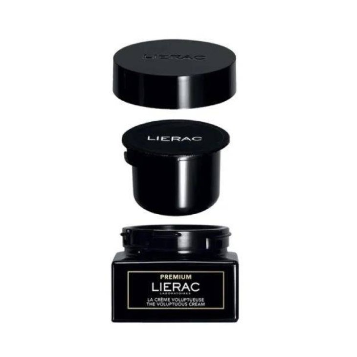 Lierac Premium Voluptueuse Crema Viso Ricca Nutriente Antirughe Pelle Secca Ricarica 50 ml