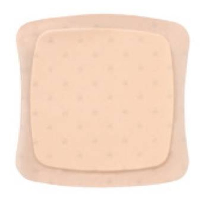 Aquacel Ag Foam Medicazione sterile in schiuma adesiva 8X8 cm 10 pezzi