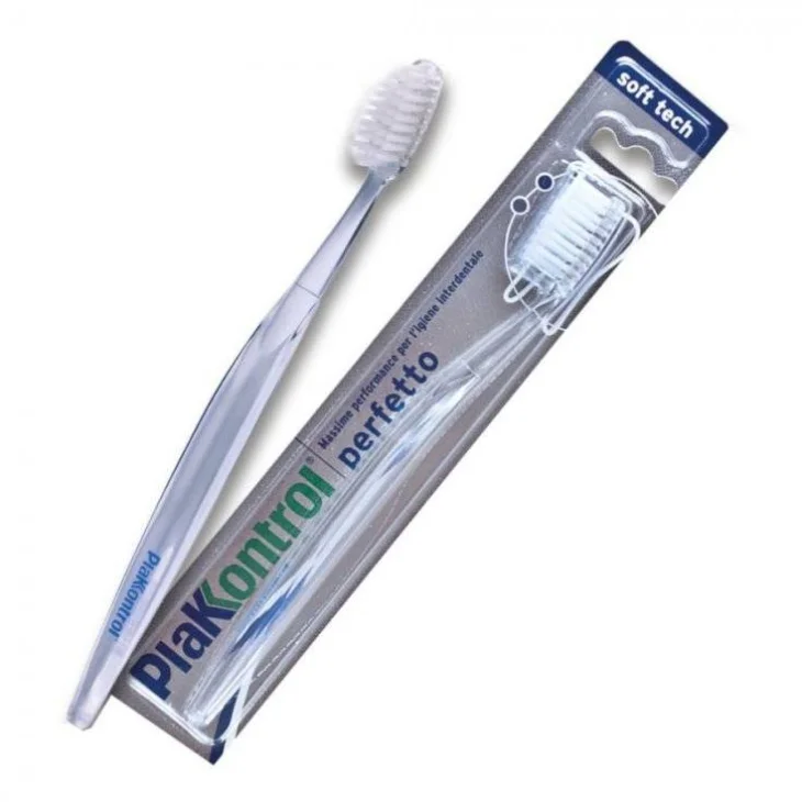 PlakKontrol Perfetto Spazzolino con setole Soft Tech