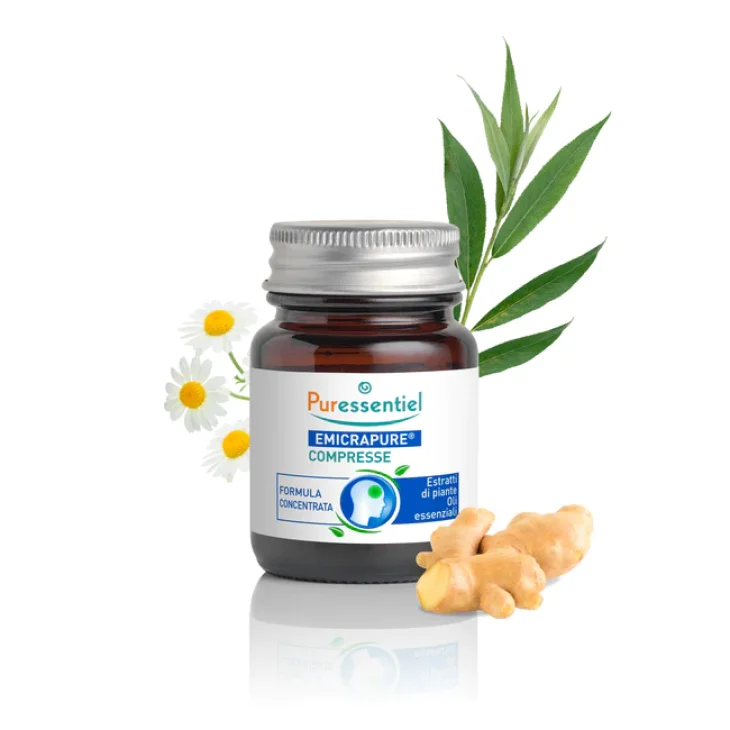 Puressentiel Emicrapure Rimedio Naturale per il Mal di Testa 15 compresse
