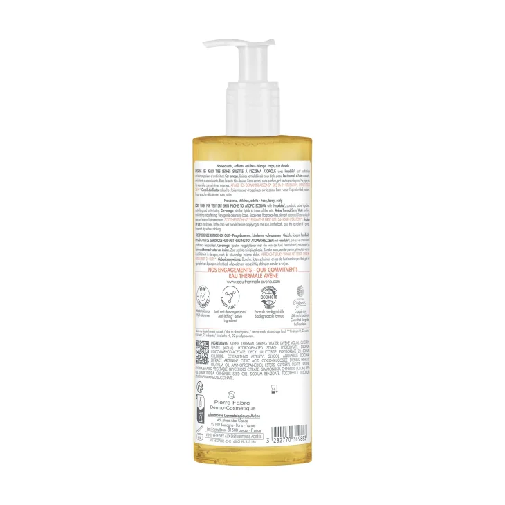 Avène XeraCalm A.D. Olio detergente liporestitutivo per viso e corpo 400 ml