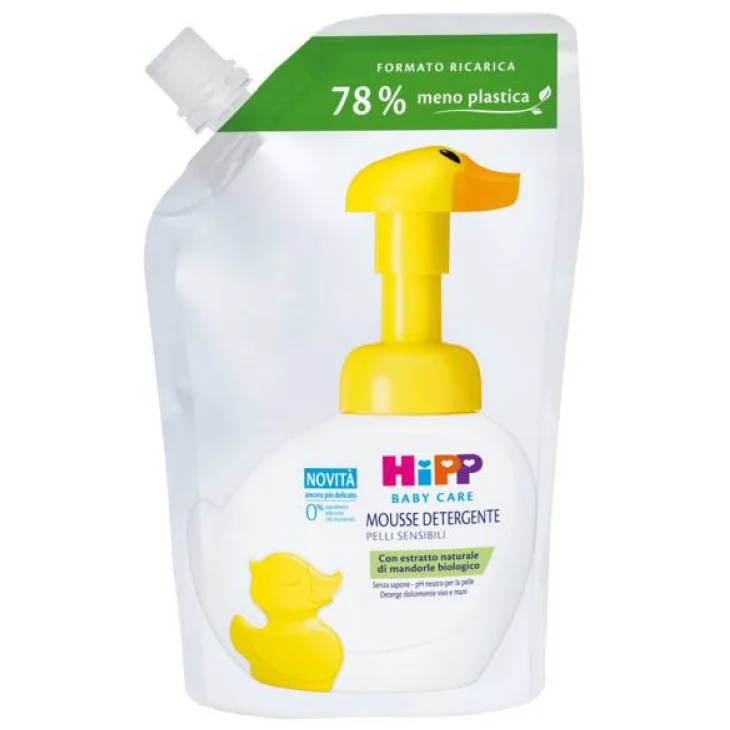 Hipp Baby Care Paperella Fun Ricarica Mousse detergente 250 ml