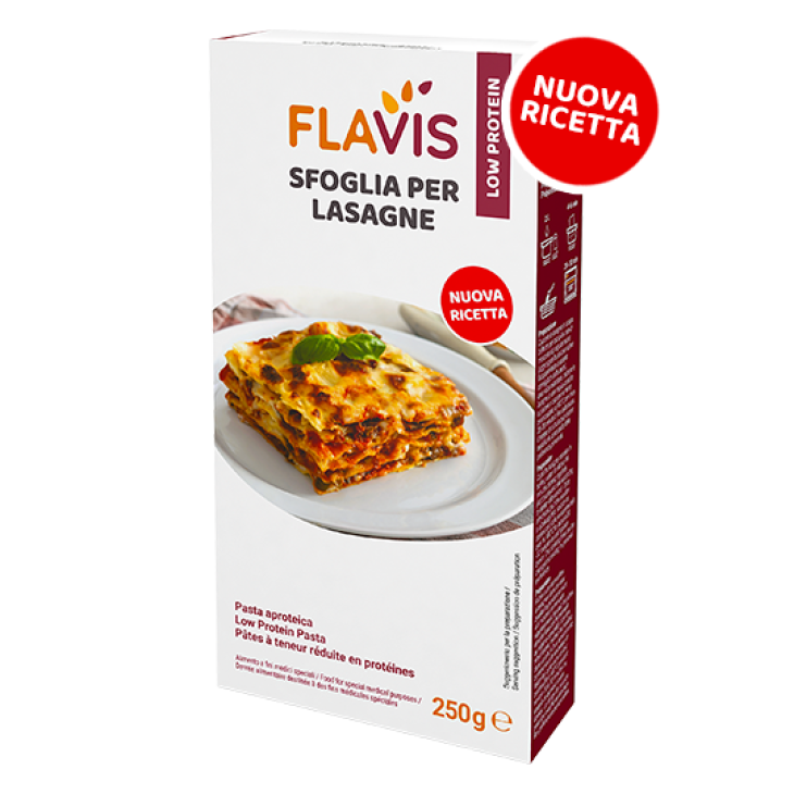 Flavis Sfoglia per Lasagna Pasta Aproteica 250 grammi