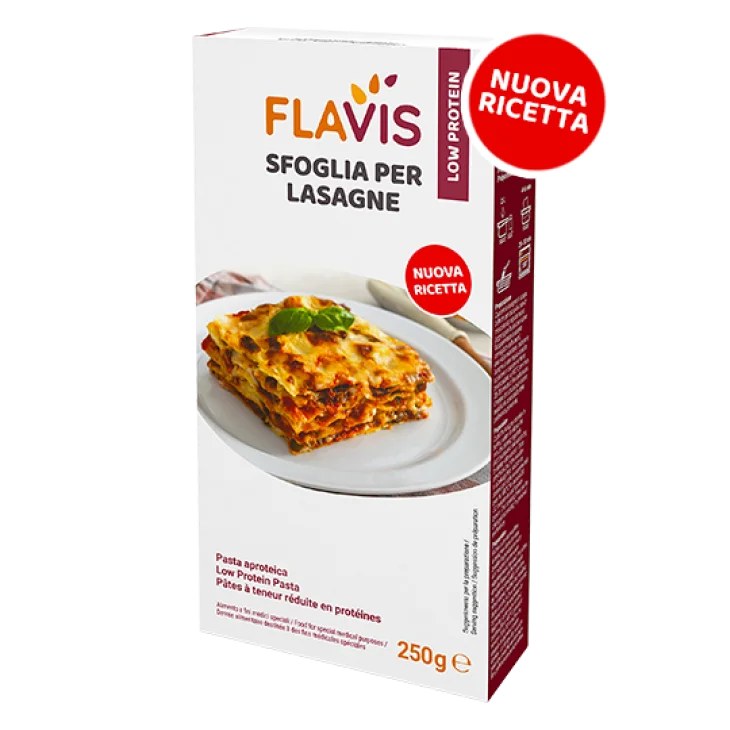 Flavis Sfoglia per Lasagna Pasta Aproteica 250 grammi
