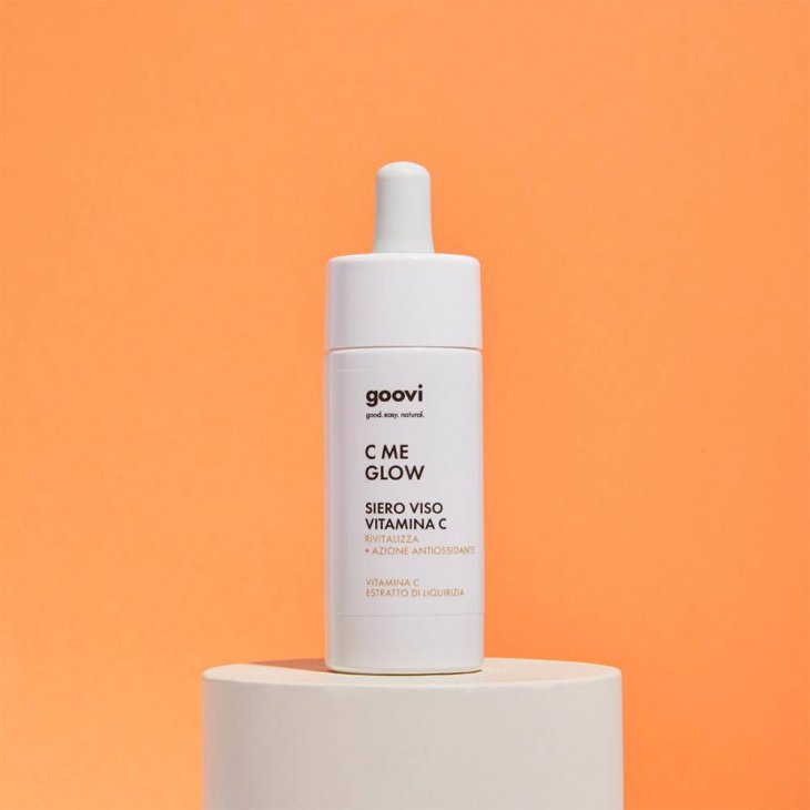 Goovi C Me Glow Siero Viso alla Vitamina C Antiossidante 30 ml
