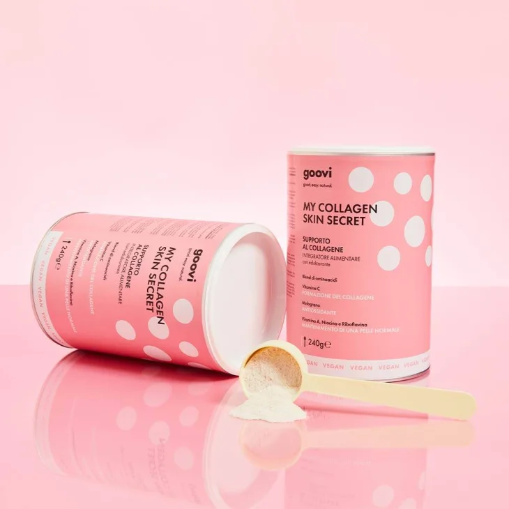 Goovi My Collagen Skin Secret Integratore di Collagene Vegetale 240 g
