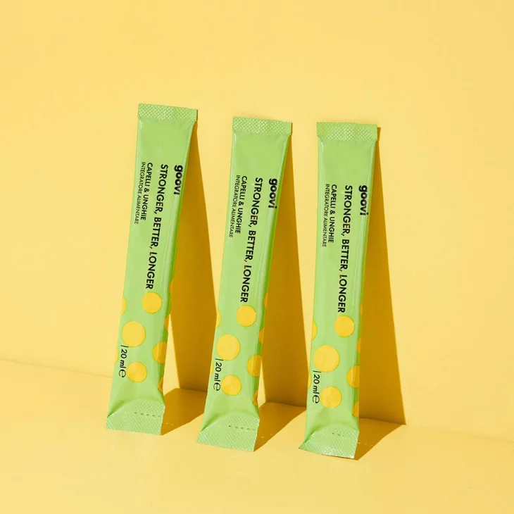 Goovi Stronger, Better, Longer Integratore Capelli e Unghie 24 stick pack