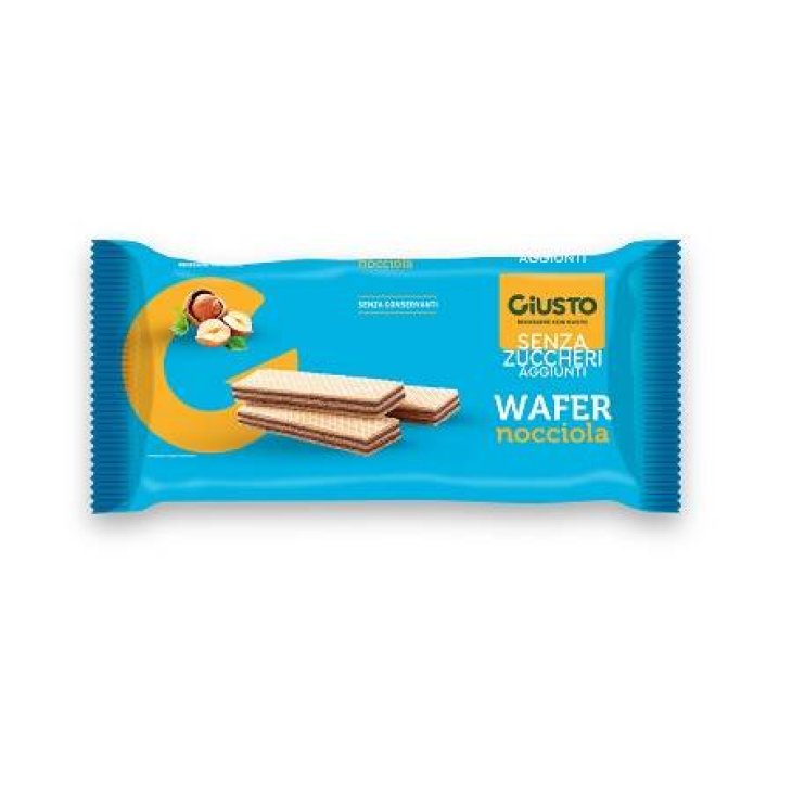 Giusto Wafer alla Nocciola senza glutine 150 g